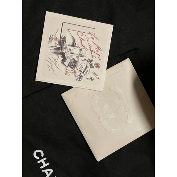 Chanel Patent Leather Ballet Shoes Flat Rare Vintage 41 EUR 11 US New In Box - Picture 7 of 16